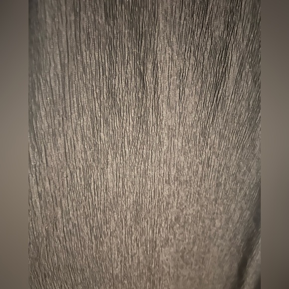 COS Long Crinkled Minimalist Dress Black Size Small Excellent Condition - Picture 9 of 13